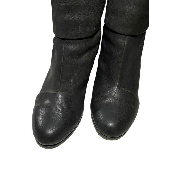 Rag & Bone Newbury Black Ankle Zipper Bootie - EU37.5/US7 - Picture 4 of 8